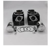 For RD350 1973-1975 Cylinder Replacement Kit - Pistons Rings Wrist Pins Motorcycle Cylinder Piston