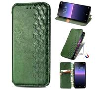 for Realme Note 50/Realme C53 Case Premium Leather Flip Folio Shockproof Wallet Book Design Phone Cases Magnetic Closure Kickstand Full Protection Cover for Realme Note 50/Realme C53 green
