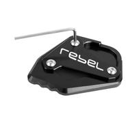For REBEL CMX1100 CM1100 CMX 1100 2020-2023 Motorcycle CNC Kickstand Foot Side Stand Extension Pad Support Enlarge Plate Foot Kickstand Extension