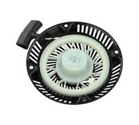 For Recoil Starter Assembly for 1P60 1P70 Engine | Metal Pull Start Rewind Starter with 4-Hole 3-Hole Wide Narrow For Edge Options for Lawn Mower Grass Parts(1P60)