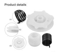 for Recoil Starter Pulley Assembly with Spring Hub for 137, 142, 235, 235E, 236, 236E, 240 Chainsaws - Replacement Part Compatible with
