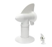 For Recreational Vehicles: Cover Siphon Type 12 cm, Weatherproof Air Outlet, Rotary, Hum Control