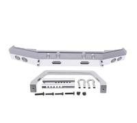 For Red Cat For Everest Gen7 Pro 1/10 Rc For Hobby Model Car Upgraded Sports Alloy Front Bumper With Hooks RC Car Shock Absorber(Silver)