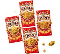 For Red Envelope with Interactive Rotation for Chinese New Year Featuring Horse For ZODIAC and Festive Auspicious Illustrations (F)
