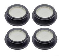 For RED SOLUTION FV4S Reusable Washable HEPA Filter Kit Compatible with X20 Storm and for Aqua Vacuum Cleaner, 2/4/6 Pack for Home Pets and Allergy Dust Removal(4 PACK)