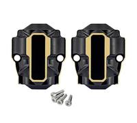 For Redcat For Ascent 1/18 Upgrade Parts Brass Differential Covers Front And Rear Axle Diff Cover For Rc Car Crawler Accessories RC Modifications Models