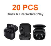 For Redmi EarBuds L/A/P Black Bluetooth Earphone TWS Earbuds Touch Control Fashion Music Sport Office Headphone with charging 20pcs 6play
