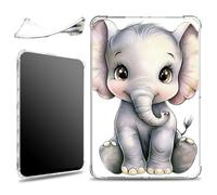 for Remarkable Paper Pro Tablet 11.8 inch (2024 Released) Case, Soft Lightweight Military-Grade Corners Shockproof Clear Case for Remarkable Paper Pro Tablet, Baby Elephant
