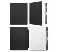 for Remarkable Paper Pure Magnetic Flip Case 10.3 Inch Tablet, Auto Sleep/Wake, Slim Faux Leather Cover with Pencil Holder, Lightweight Shockproof Protective Case (Black,Woven)