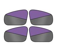 For Renault 4 E-Tech 2025-2026 Car Windshield Sun Shade Umbrella,Universal Sunshade Umbrella Car Front Window,Foldable Windshield Sunshade Umbrella Block Cover(Purple)