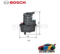 For Renault Clio Fuel Filter Bosch 0450907016 188 mm Premium Graded 2005-2012