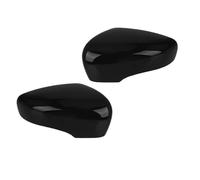 For Renault For Clio 4 Mk4 For Zoe For Captur 2012-2018 Left Right Rearview Mirror Cover Cap CAVINBDZ(2xGlossy Black LH RH)
