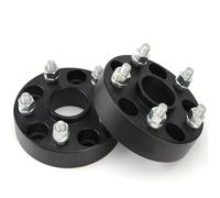 For Renault For Dacia For Duster M12x1.5 15/20/25/30/35mm Wheel Spacer Adapter PCD 5x114.3 66.1mm For 5 Lug 2Pieces(35mm black)