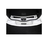 For Renault For Koleos 2017-2020 Stainless Steel Rear Bumper Protector Sill Trunk Tread Plate Trunk Door Guard Strips(Black 2pcs)