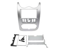 For RENAULT For Logan 1 2009-2015 2 Din Head Unit Car Radio Fascia Stereo Audio Player DVD Auto Parts(7 inch)