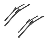 For Renault For Megane 3 Hatchback 2008-2016 24" + 16"+ 14" Front Rear Wiper Blades Windshield Windscreen Window 3PCS(4x Front wiper)