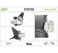 For Renault Grand Scenic Wiper Motor 03-11 (579756) OEM Valeo