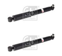 FOR RENAULT KANGOO 1.9D 2001 ON REAR SHOCK ABSORBERS PAIR FEBI