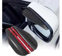 For Renault Mégane Grandtour K9A Kz Iv Iii 2009-2023 Rear View Mirror Visor Rain Eyebrow Sun Shade Shield Protector