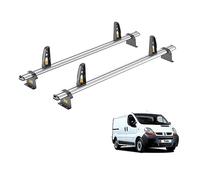 For Renault Trafic 2001-2014 Roof Rack Van Guard UltiBar Plus 2x Bars