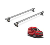 For Renault Trafic 2014+ Roof Rack 2x Roof Bars UltiBar Trade | Only fits H1 Low roof, Van Guard, Heavy Duty Steel Roof Bars