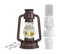 For Resin, Easy Release Craft Supplies - Camping Lanterns with 2 LEDs - for Making Lanterns, Art Projects and Table Decorations for Home Office