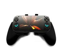for Retroid Pocket 5 Grip Cover Case, for Retroid Pocket 5 Grip Handle Protective Shell Protector Stand Holder for RP5 Game Console Accessories (Black)