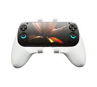 for Retroid Pocket 5 Grip Cover Case, for Retroid Pocket 5 Grip Handle Protective Shell Protector Stand Holder for RP5 Game Console Accessories (White)