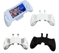 for Retroid Pocket 5 Grip Cover Case, Retroid Grip Protective PLA Shell Protector Stand Holder for RP5 Game Console Accessories (Gray)