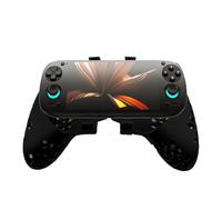 for Retroid Pocket 5 Grip Cover Case, Retroid Grip Protective PLA Shell Protector Stand Holder for RP5 Game Console Accessories (Black)