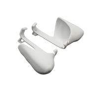 For Retroid Pocket 5 Handle Video Game Controller With Low Profile Bracket On The Back For Retroid Pocket 5 Game Console Holding Handle Ergonomic Design (White)