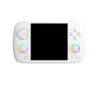 For RG For Cubexx Retro Handheld Console, Built In 8000+Games, 3.95 IPS Screen With A Resolution Of 720*720, 5G WiFi, 16 Million Color RGB LED Effect With Various Modes, 3800MAh Battery(white)