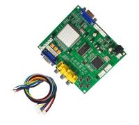 for rgbs for video Converter Board for Arcade 24-bit for rgbs | 24-bit for dsp chip, clean image output, noise free, vivid colors, eliminates jagged artifacts