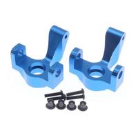 For RGT 136100 FTX For Outback 2pcs Alloy Steering Knuckle Arm Crawler Upgrade Accessories Replace Modify Parts RC Car Steering Knuckle(Blue)