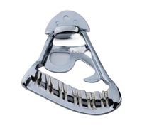 For Ric-ken Electric Guitar Pull Plate, Bridge 6-String, 12 String, For Electric Guitar Accessory Replacement, Chrome Color(12 strings)