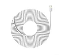 For Ring Outdoor Camera Plus Charging Cable Made of TPE Material Providing Stable Power and Multiple Length Options Including 5 2m, 7 6m, and 10m (7.2M)