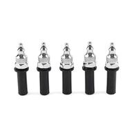 For Road For Glide 5 Pieces Motorcycle Windshield Well Nut Bolt Screws Hardware Kit Motorcycle Wind Screen(Chrome)