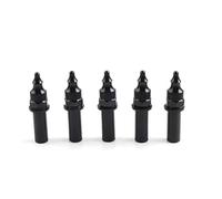 For Road For Glide 5 Pieces Motorcycle Windshield Well Nut Bolt Screws Hardware Kit Motorcycle Wind Screen(Black)