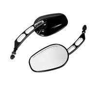for Road King For XL883 1200 For Dyna 8MM 360 ° Adjustable Motorcycle Wide View Rearview Mirror Rearview Mirror