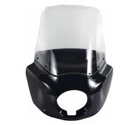 For Road Warrior Motorcycle Front Fairing Only For Low Rider S 2020-2022 15 Inch Motorbike Deflector(Transparent)