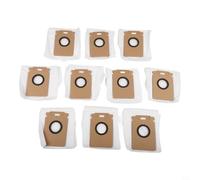 For Roborock H50 Ultra H60 Hub Ultra H60 Hub Pro Replacement Bags for Robotic Sweeper Automatic Emptying Dustbin 3.5 Liter Capacity (10 PACK)
