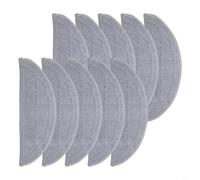 For Roborock Q10 S5 S5+ VF VF+ V V+ Compatible Microfiber Mop Cloth Replacement For Floor Mopping Function 4 Or 10 Units(10 PACK)