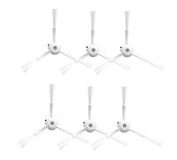 For Roborock Q7 Max/T8 For Vacuum Cleaner Robot Kit Filter Main Brush Side Brush Rag Water Tank Support Plate Bracket Card Board Commendable (Color : 6Xside brush)