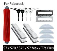 For Roborock S7 S70 S7Max T7S T7S Plus Main Brush Hepa Filter Mop Pad Spare Parts Vacuum Cleaner Accessories 2pcs