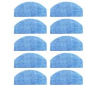 for robot Vacuum Mop Pads for evol 3 for Laresar Microfiber Cleaning Swabs | Washable Reusable Mopping Cloths, Strong Water Absorption, Removes for footprints And Oil Stains, Absorbent Dusting Sheets