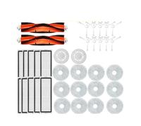 For Robot Vacuum S10+ / S10 Plus Accessories Main Side Brush Hepa Filter Mop Rag Cloth Spare Parts (Color : 28pcs)