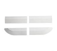 For Robotic Vacuum Threshold Bar Accessory for Doorstep Heights 1 4 2 3cm, Ensures Easy Movement and Floor Safety, Designed for ECOVACS, Yunzhijia, (Height 1.6cm white)