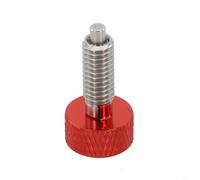 For Rolling Toolbox Compatible M6 Spring Plunger Lock Out Pin in Stainless Steel with Quick Release for Industrial Use (Burgundy-M6)