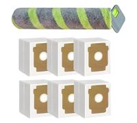 For Roomba Max 705 706 Vacuum Replacement Accessories Including Roller Brush Dust Bags and Mop Cloths for Hard Floor Cleaning Needs (7pcs)