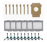 For Roomba Max 705 Compatible FilterBag Side Brush Kit with Nylon Bristles Filter Paper and Secure Seal Collection Bags (B)